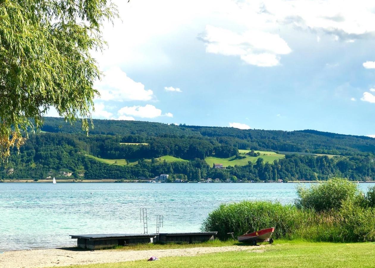 Ferienwohnung Seesprung Am Bodensee ไกน์โฮเฟน ภายนอก รูปภาพ